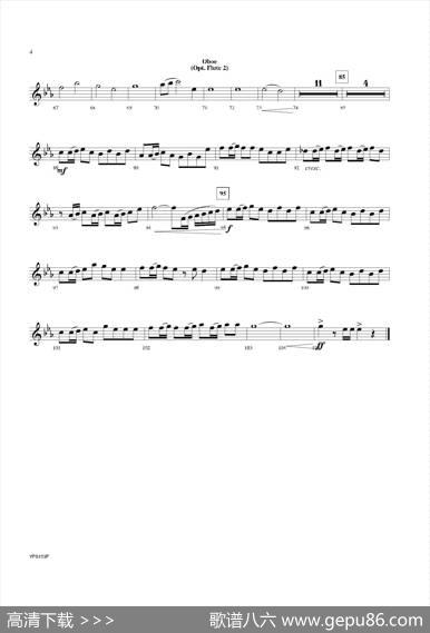 DanceofHarlequins（双簧管分谱）