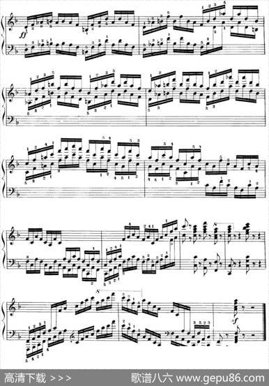 40首车尔尼Op.299钢琴快速练习曲（NO.12）|车尔尼