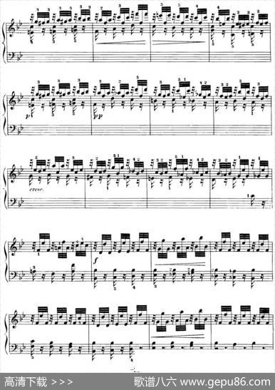 40首车尔尼Op.299钢琴快速练习曲（NO.13）|车尔尼