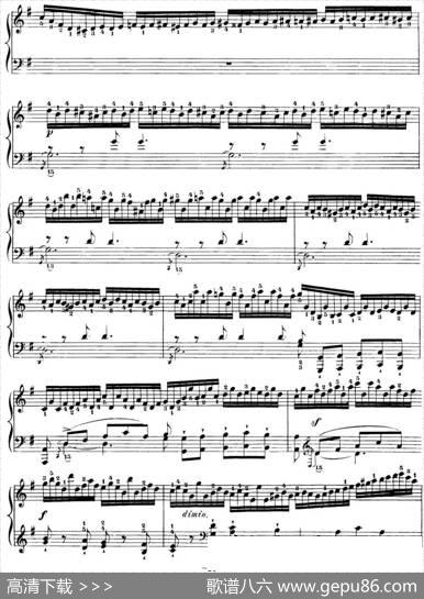 40首车尔尼Op.299钢琴快速练习曲（NO.16）|车尔尼