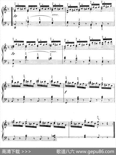40首车尔尼Op.299钢琴快速练习曲（NO.17）|车尔尼