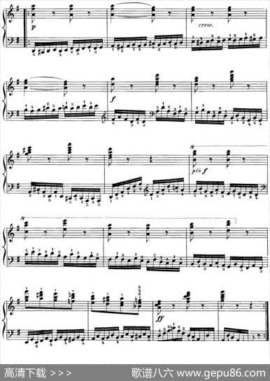 40首车尔尼Op.299钢琴快速练习曲（NO.18）|车尔尼