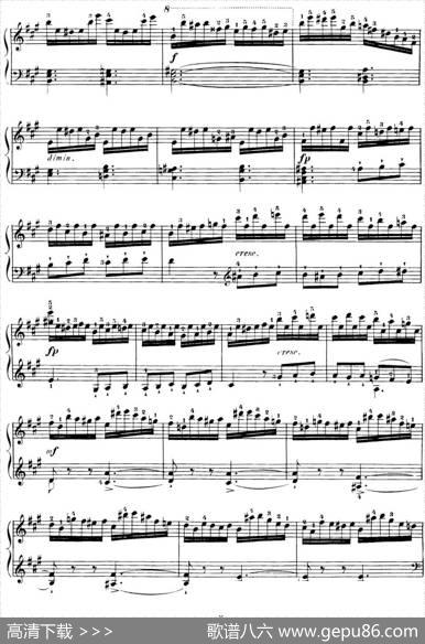40首车尔尼Op.299钢琴快速练习曲（NO.23）|车尔尼