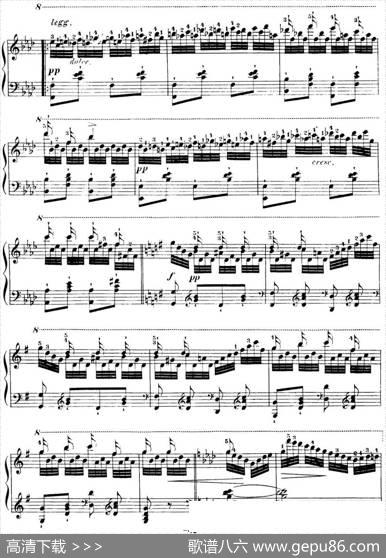 40首车尔尼Op.299钢琴快速练习曲（NO.37）|车尔尼