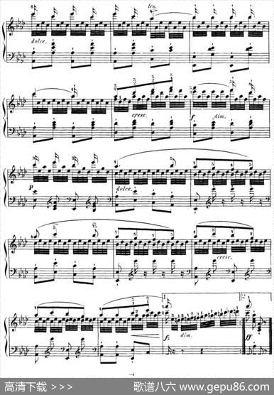 40首车尔尼Op.299钢琴快速练习曲（NO.37）|车尔尼