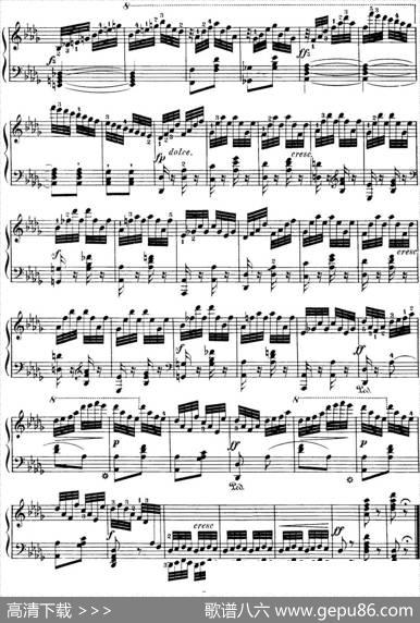 40首车尔尼Op.299钢琴快速练习曲（NO.39）|车尔尼