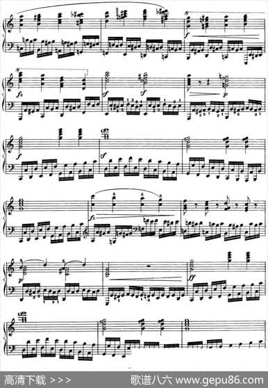 50首车尔尼Op.740钢琴手指灵巧技术练习曲（NO.8）|车尔尼