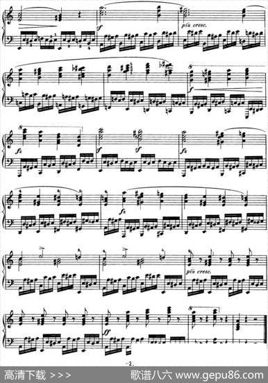 50首车尔尼Op.740钢琴手指灵巧技术练习曲（NO.8）|车尔尼