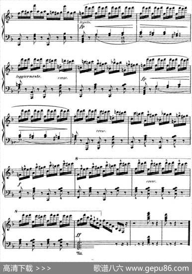 50首车尔尼Op.740钢琴手指灵巧技术练习曲（NO.11）|车尔尼