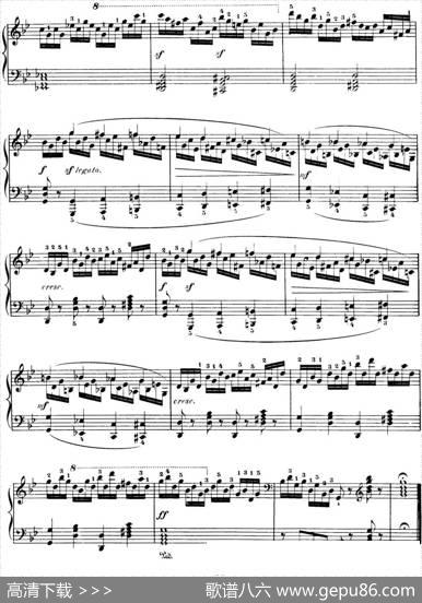50首车尔尼Op.740钢琴手指灵巧技术练习曲（NO.14）|车尔尼