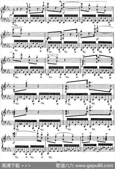 50首车尔尼Op.740钢琴手指灵巧技术练习曲（NO.15）|车尔尼