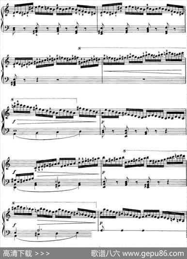 50首车尔尼Op.740钢琴手指灵巧技术练习曲（NO.17）|车尔尼