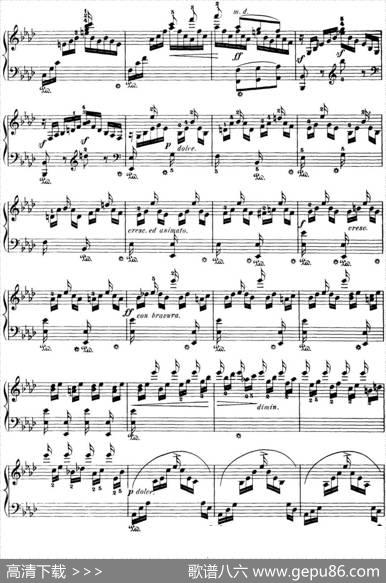 50首车尔尼Op.740钢琴手指灵巧技术练习曲（NO.18）|车尔尼