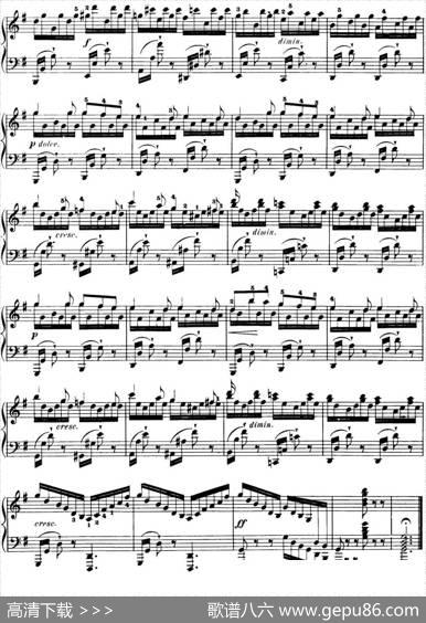 50首车尔尼Op.740钢琴手指灵巧技术练习曲（NO.20）|车尔尼