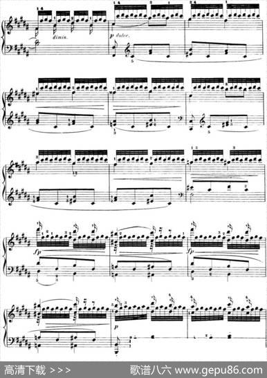 50首车尔尼Op.740钢琴手指灵巧技术练习曲（NO.22）|车尔尼