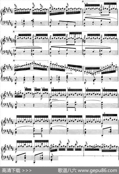 50首车尔尼Op.740钢琴手指灵巧技术练习曲（NO.22）|车尔尼