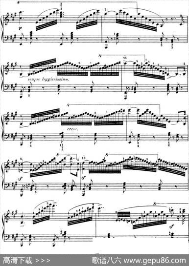 50首车尔尼Op.740钢琴手指灵巧技术练习曲（NO.26）|车尔尼
