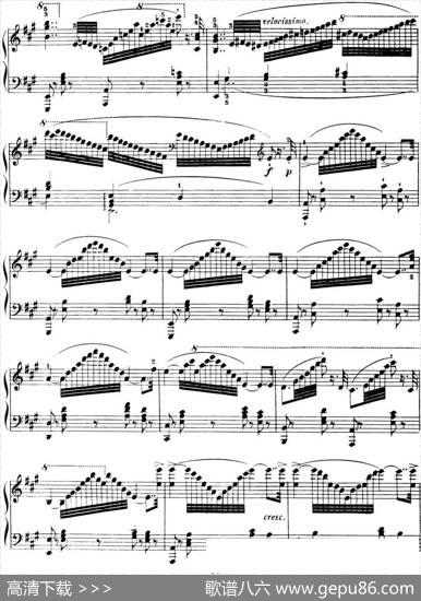 50首车尔尼Op.740钢琴手指灵巧技术练习曲（NO.26）|车尔尼