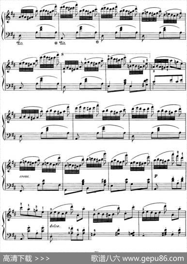 50首车尔尼Op.740钢琴手指灵巧技术练习曲（NO.29）|车尔尼