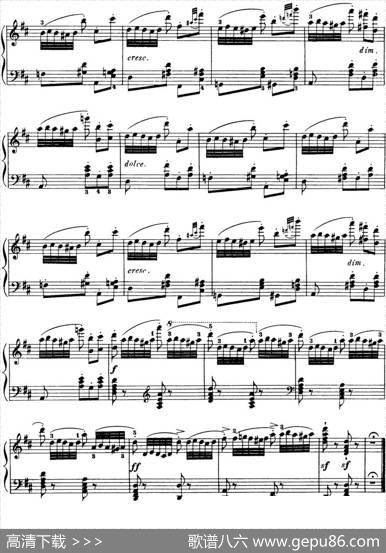 50首车尔尼Op.740钢琴手指灵巧技术练习曲（NO.29）|车尔尼