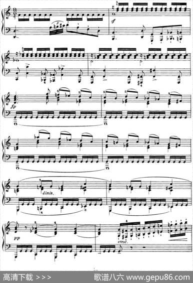 50首车尔尼Op.740钢琴手指灵巧技术练习曲（NO.32）|车尔尼