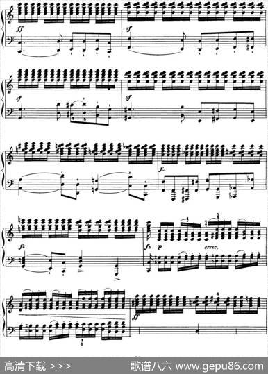 50首车尔尼Op.740钢琴手指灵巧技术练习曲（NO.32）|车尔尼