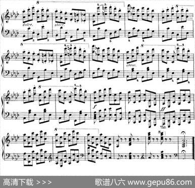 50首车尔尼Op.740钢琴手指灵巧技术练习曲（NO.33）|车尔尼