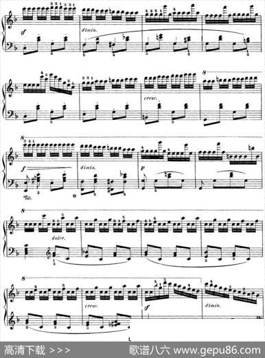50首车尔尼Op.740钢琴手指灵巧技术练习曲（NO.35）|车尔尼