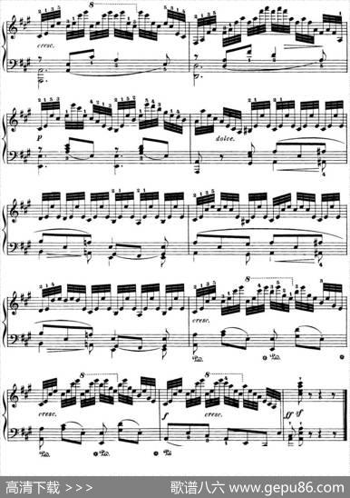 50首车尔尼Op.740钢琴手指灵巧技术练习曲（NO.36）|车尔尼