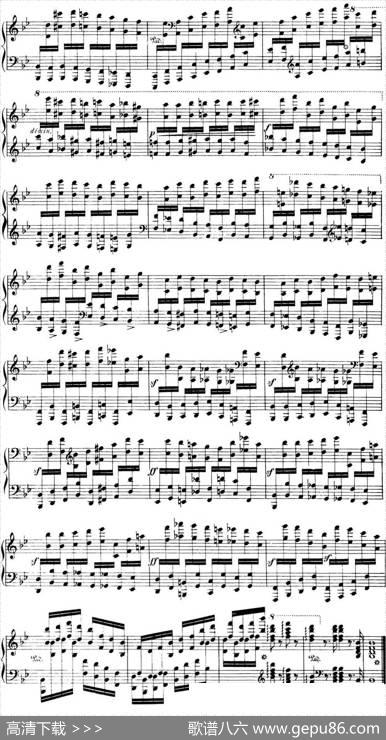 50首车尔尼Op.740钢琴手指灵巧技术练习曲（NO.38）|车尔尼