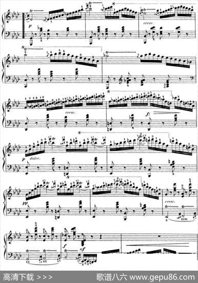 50首车尔尼Op.740钢琴手指灵巧技术练习曲（NO.48）|车尔尼