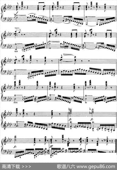 50首车尔尼Op.740钢琴手指灵巧技术练习曲（NO.48）|车尔尼