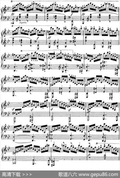 50首车尔尼Op.740钢琴手指灵巧技术练习曲（NO.50）|车尔尼