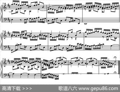 15首巴赫三部创意曲集（NO.3）|巴赫