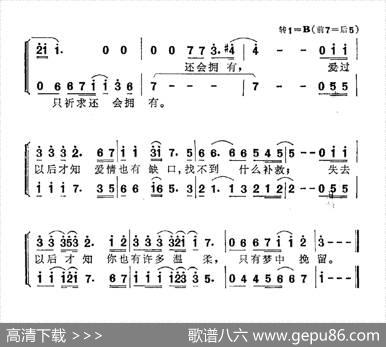 爱过以后（许军军词毕晓世曲） - 许军军|毕晓世