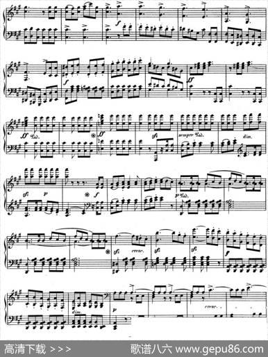 门德尔松无词歌Op.19（NO.3）|门德尔松