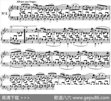 门德尔松无词歌Op.38（NO.2）|门德尔松