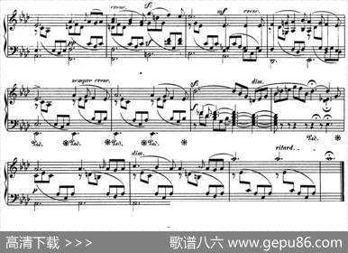 门德尔松无词歌Op.53（NO.1）|门德尔松