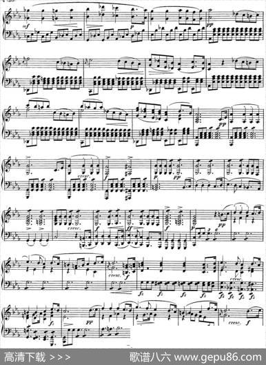 舒伯特c小调即兴曲D.899，Op.90（NO.1）|舒伯特