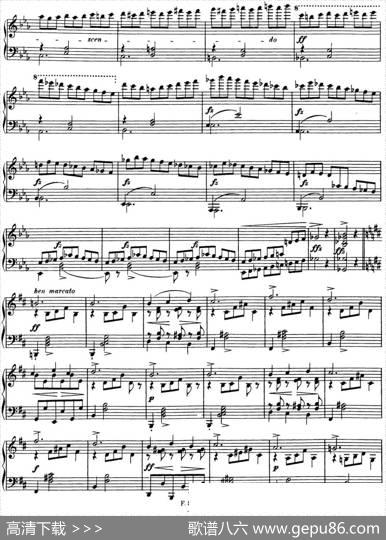 舒伯特降E大调即兴曲D.899，Op.90（NO.2）|舒伯特