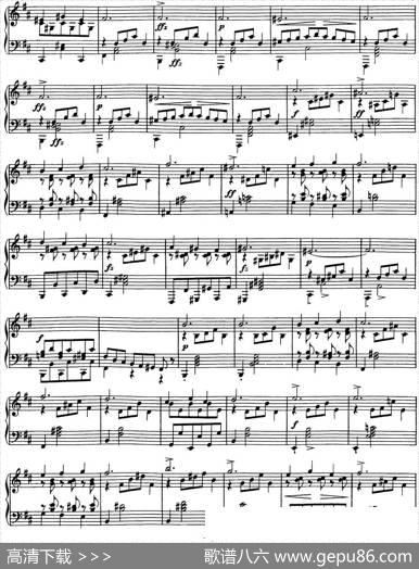 舒伯特降E大调即兴曲D.899，Op.90（NO.2）|舒伯特