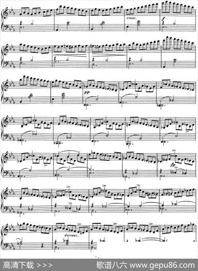 舒伯特降E大调即兴曲D.899，Op.90（NO.2）|舒伯特