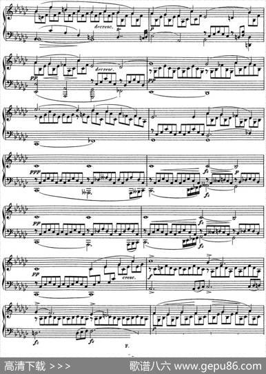 舒伯特降G大调即兴曲D.899，Op.90（NO.3）|舒伯特