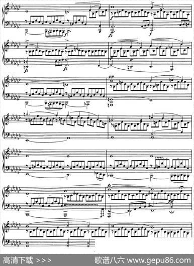 舒伯特降G大调即兴曲D.899，Op.90（NO.3）|舒伯特