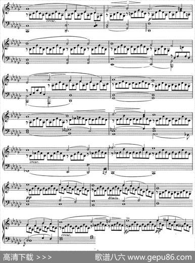 舒伯特降G大调即兴曲D.899，Op.90（NO.3）|舒伯特