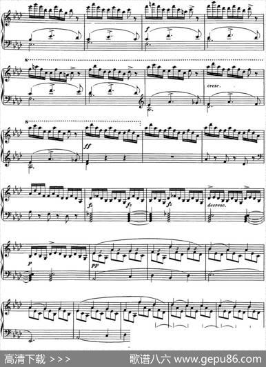 舒伯特降E大调即兴曲D.899，Op.90（NO.4）|舒伯特