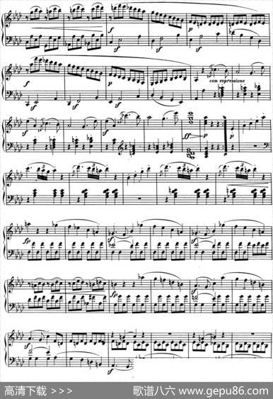 贝多芬钢琴奏鸣曲01f小调Op.2No.1Fminor|贝多芬