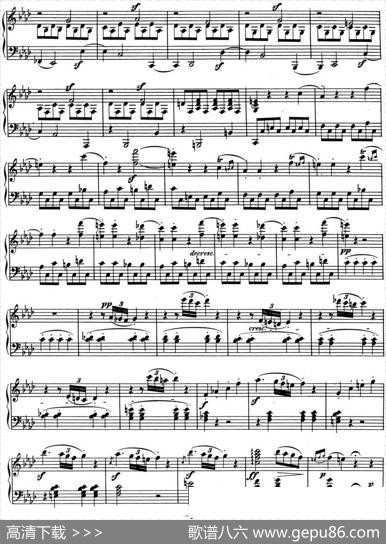 贝多芬钢琴奏鸣曲01f小调Op.2No.1Fminor|贝多芬