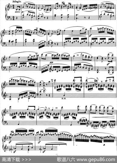 贝多芬钢琴奏鸣曲01f小调Op.2No.1Fminor|贝多芬