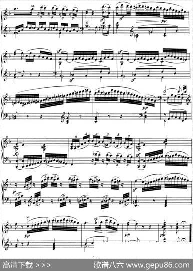 贝多芬钢琴奏鸣曲01f小调Op.2No.1Fminor|贝多芬